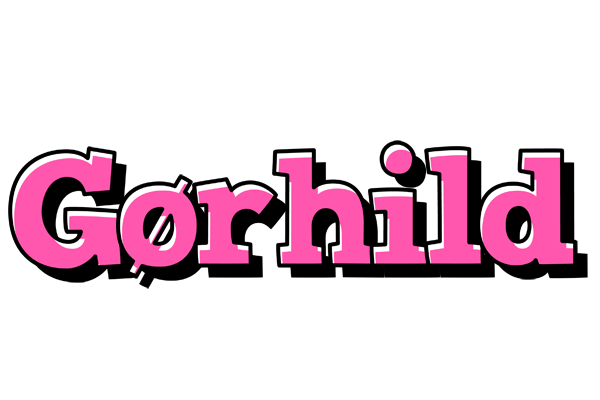 Gørhild girlish logo