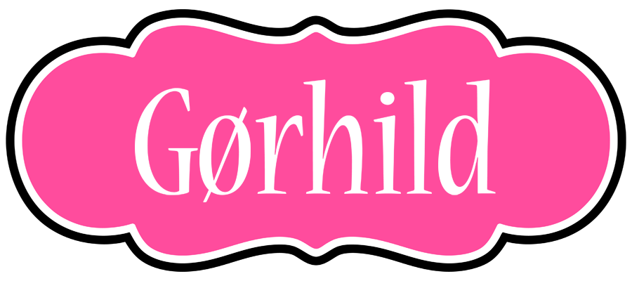 Gørhild invitation logo