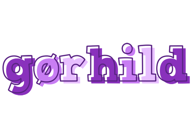 Gørhild sensual logo