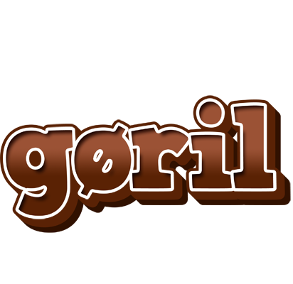 Gøril brownie logo