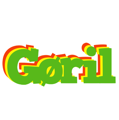 Gøril crocodile logo