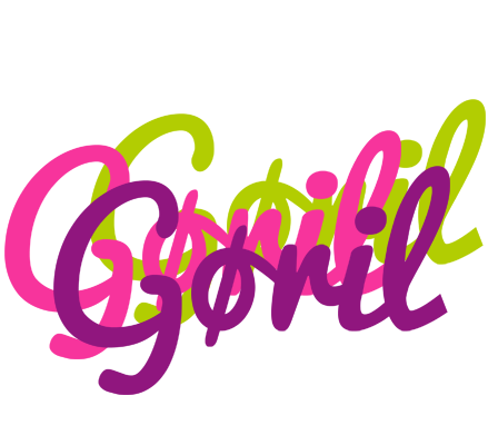 Gøril flowers logo