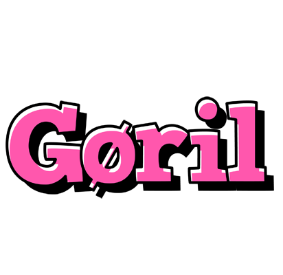 Gøril girlish logo