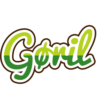 Gøril golfing logo