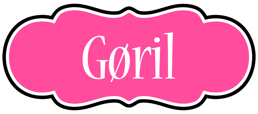 Gøril invitation logo