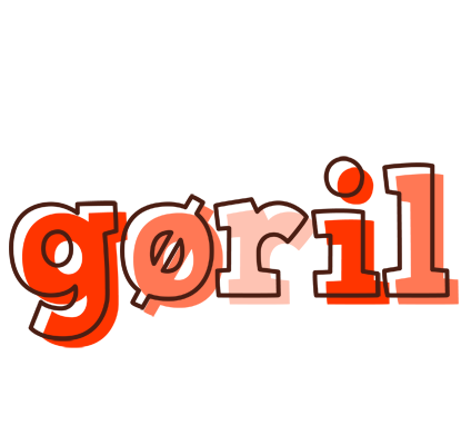 Gøril paint logo