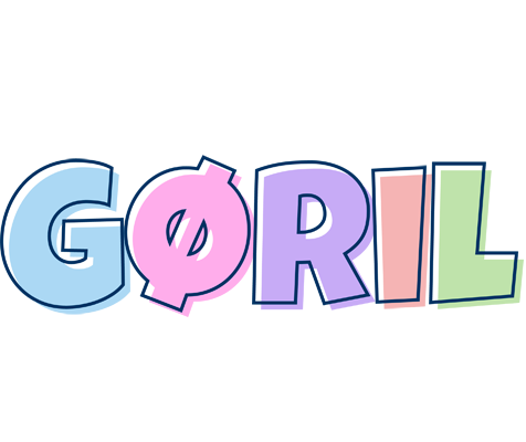 Gøril pastel logo