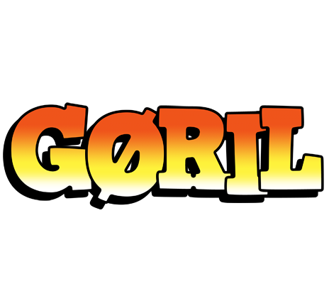 Gøril sunset logo