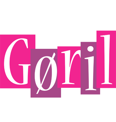 Gøril whine logo