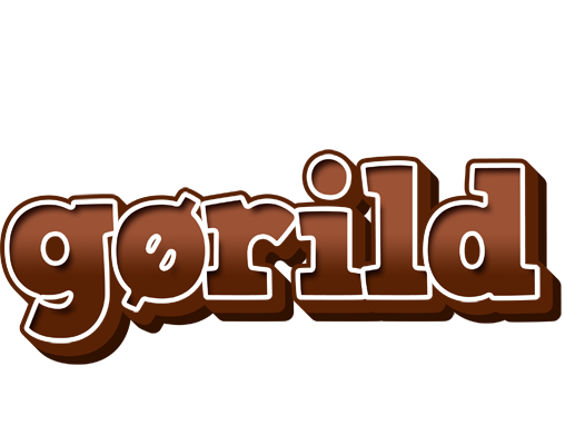 Gørild brownie logo