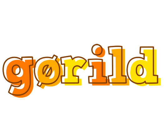 Gørild desert logo