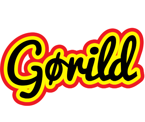 Gørild flaming logo