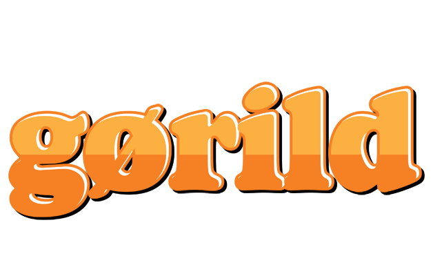 Gørild orange logo