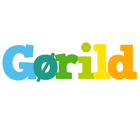 Gørild rainbows logo