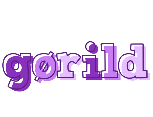 Gørild sensual logo