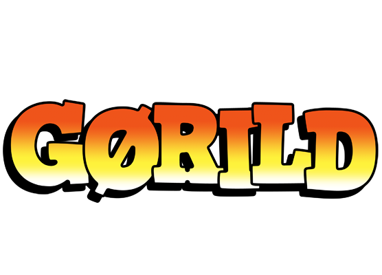 Gørild sunset logo