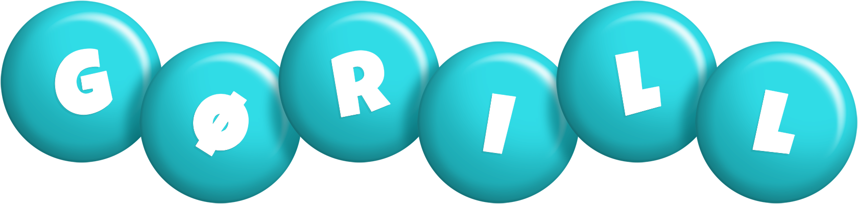 Gørill candy-azur logo