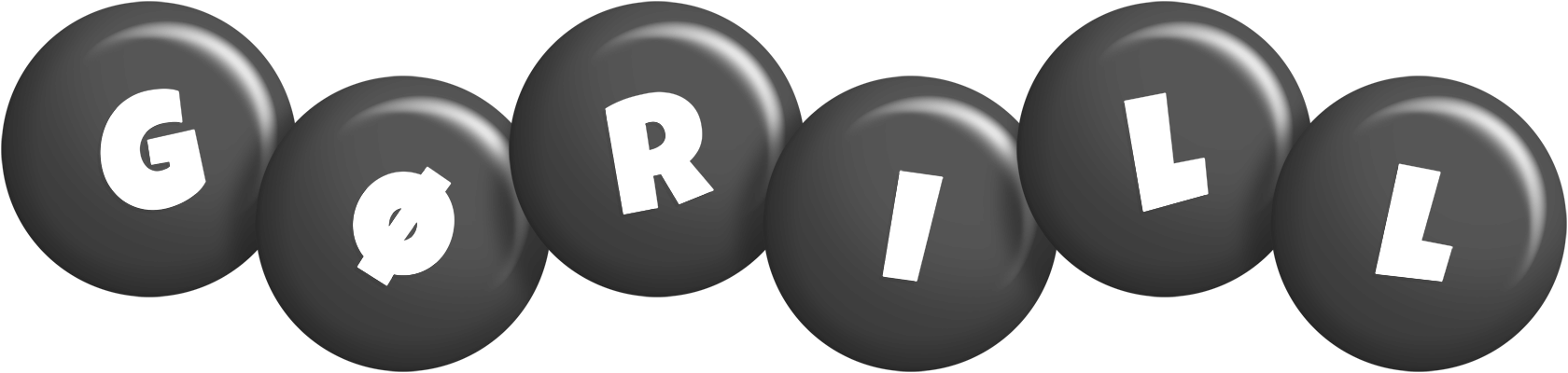 Gørill candy-black logo