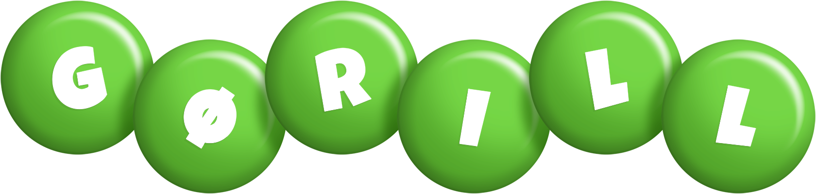 Gørill candy-green logo
