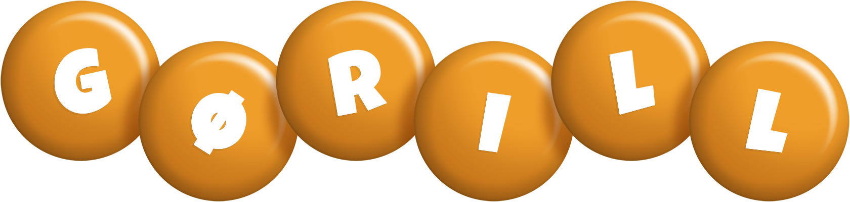 Gørill candy-orange logo
