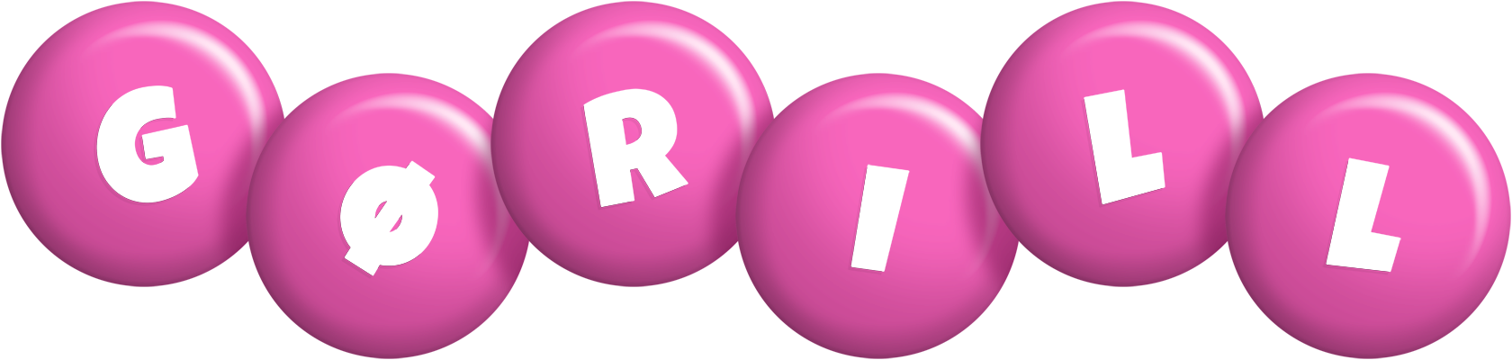 Gørill candy-pink logo