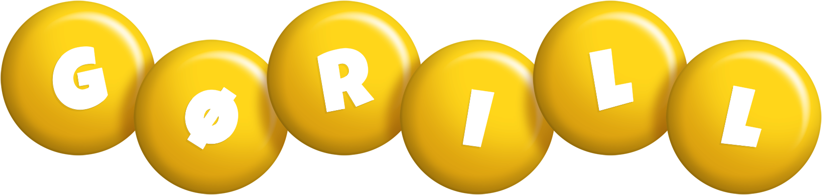 Gørill candy-yellow logo