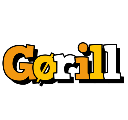 Gørill cartoon logo
