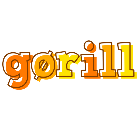 Gørill desert logo