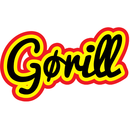 Gørill flaming logo