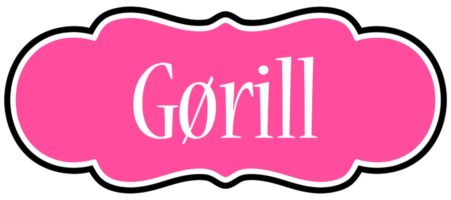 Gørill invitation logo