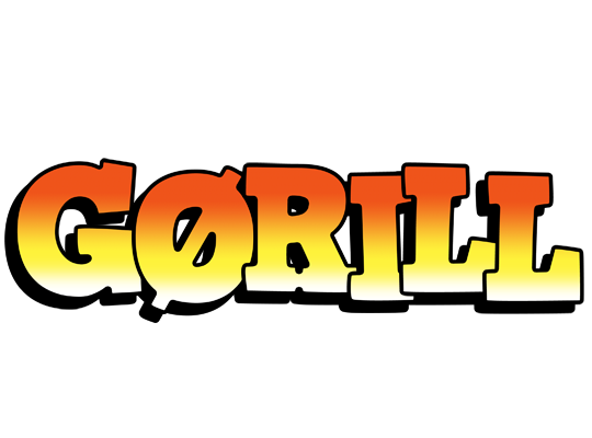 Gørill sunset logo