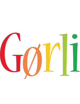 Gørli birthday logo
