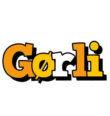 Gørli cartoon logo