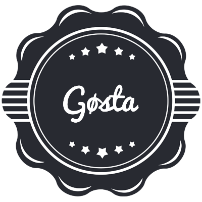 Gøsta badge logo