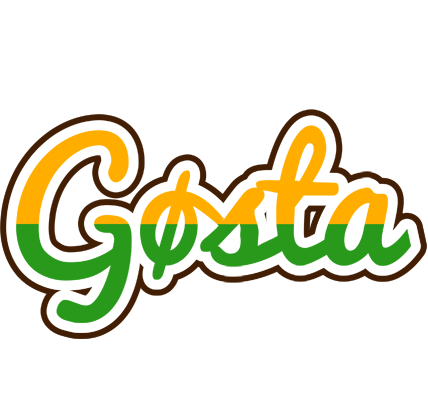 Gøsta banana logo