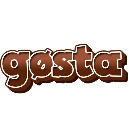 Gøsta brownie logo