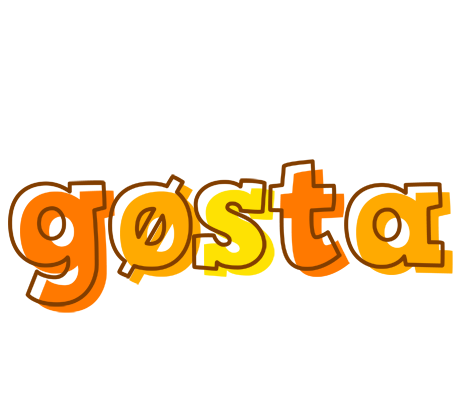 Gøsta desert logo