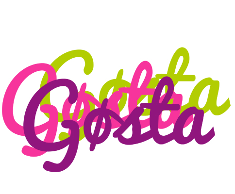 Gøsta flowers logo