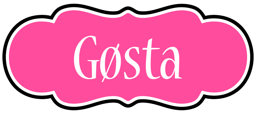 Gøsta invitation logo