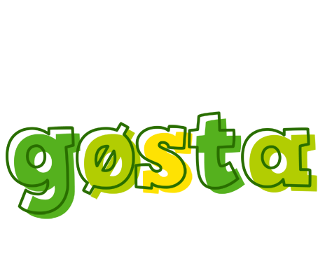 Gøsta juice logo