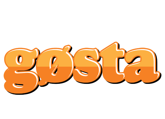 Gøsta orange logo