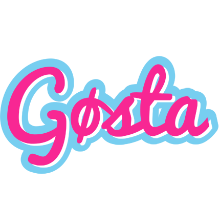 Gøsta popstar logo