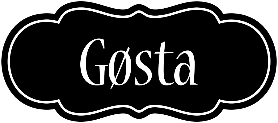 Gøsta welcome logo