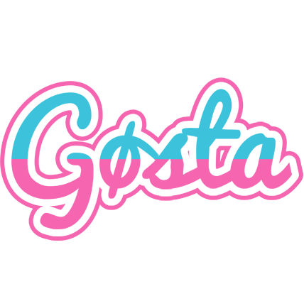 Gøsta woman logo