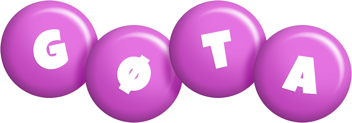 Gøta candy-purple logo