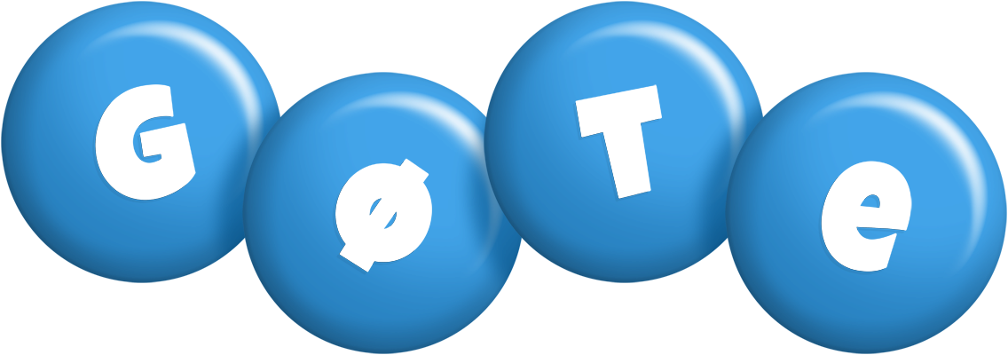Gøte candy-blue logo