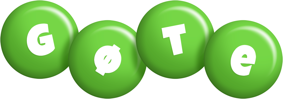 Gøte candy-green logo