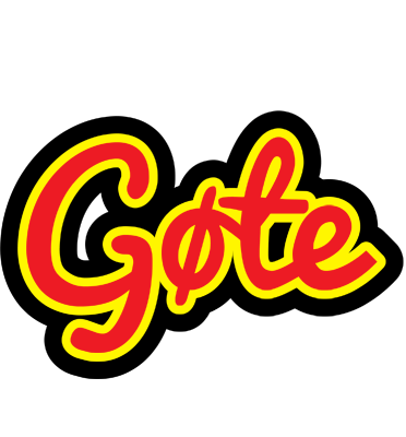 Gøte fireman logo