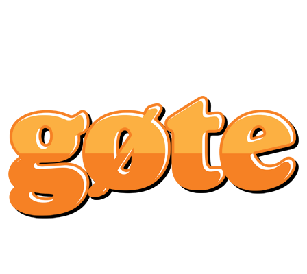 Gøte orange logo