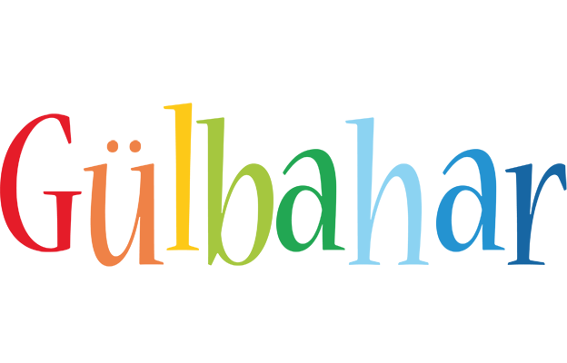 Gülbahar birthday logo